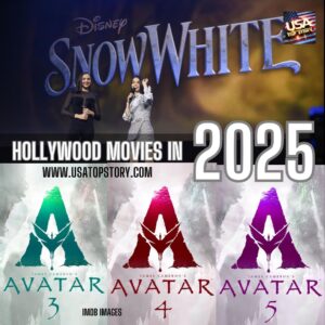 snow white film , avatar 3, 4, 5 in 2025