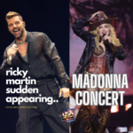 Madonna celebration tour concert and ricky martin appears