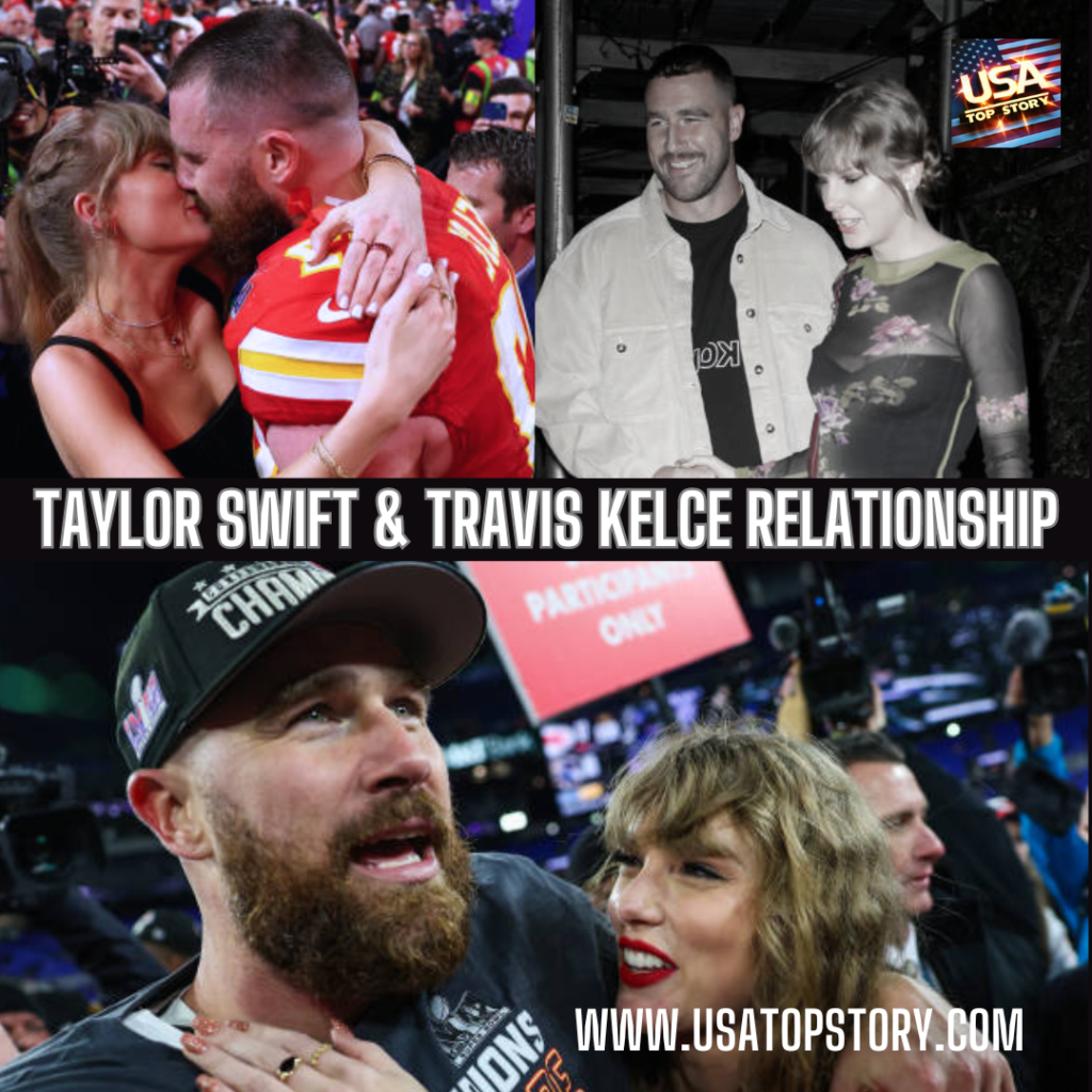 taylor swift and trevis kelce in relationship usa today..